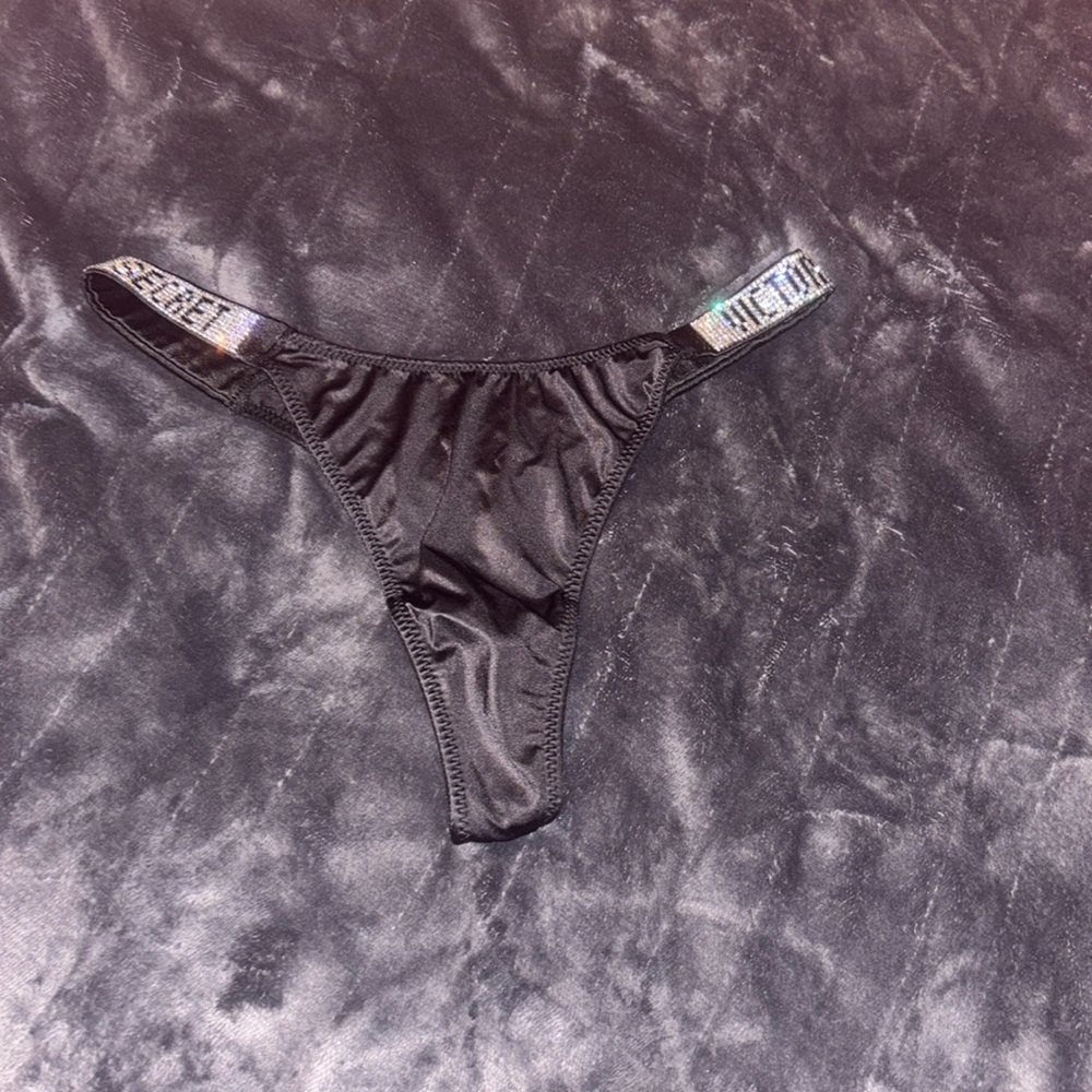 Victoria's Secret Bombshell Shine Strap Very Sexy Brazilian Panty